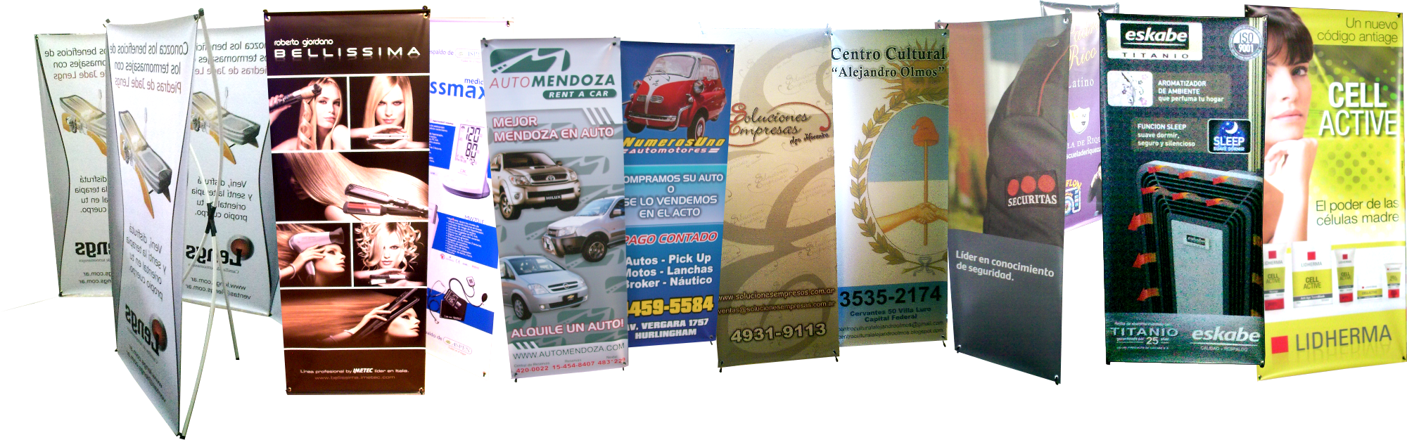 varios banners